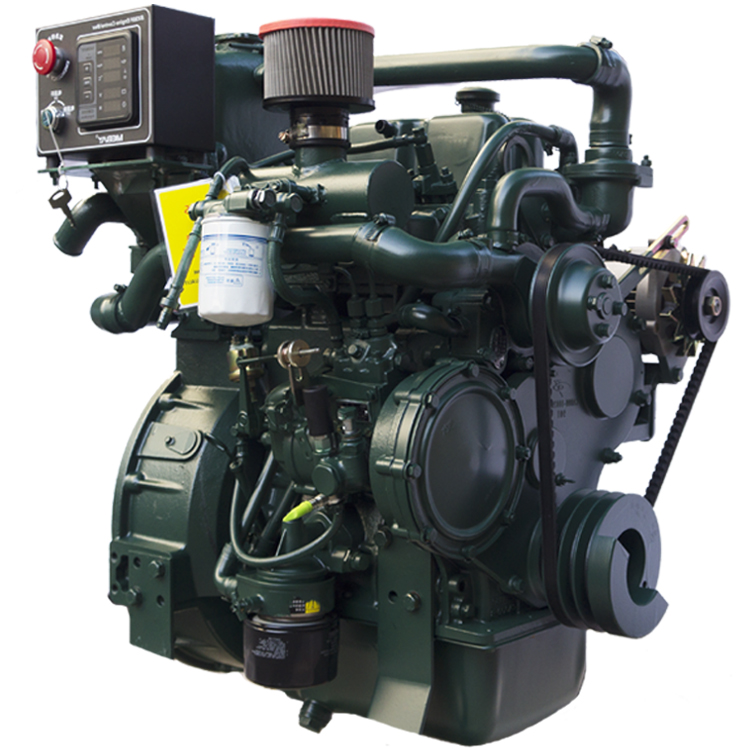 Boat engine 4 stroke diesel inboard marine engine 2 cylinder diesel engine